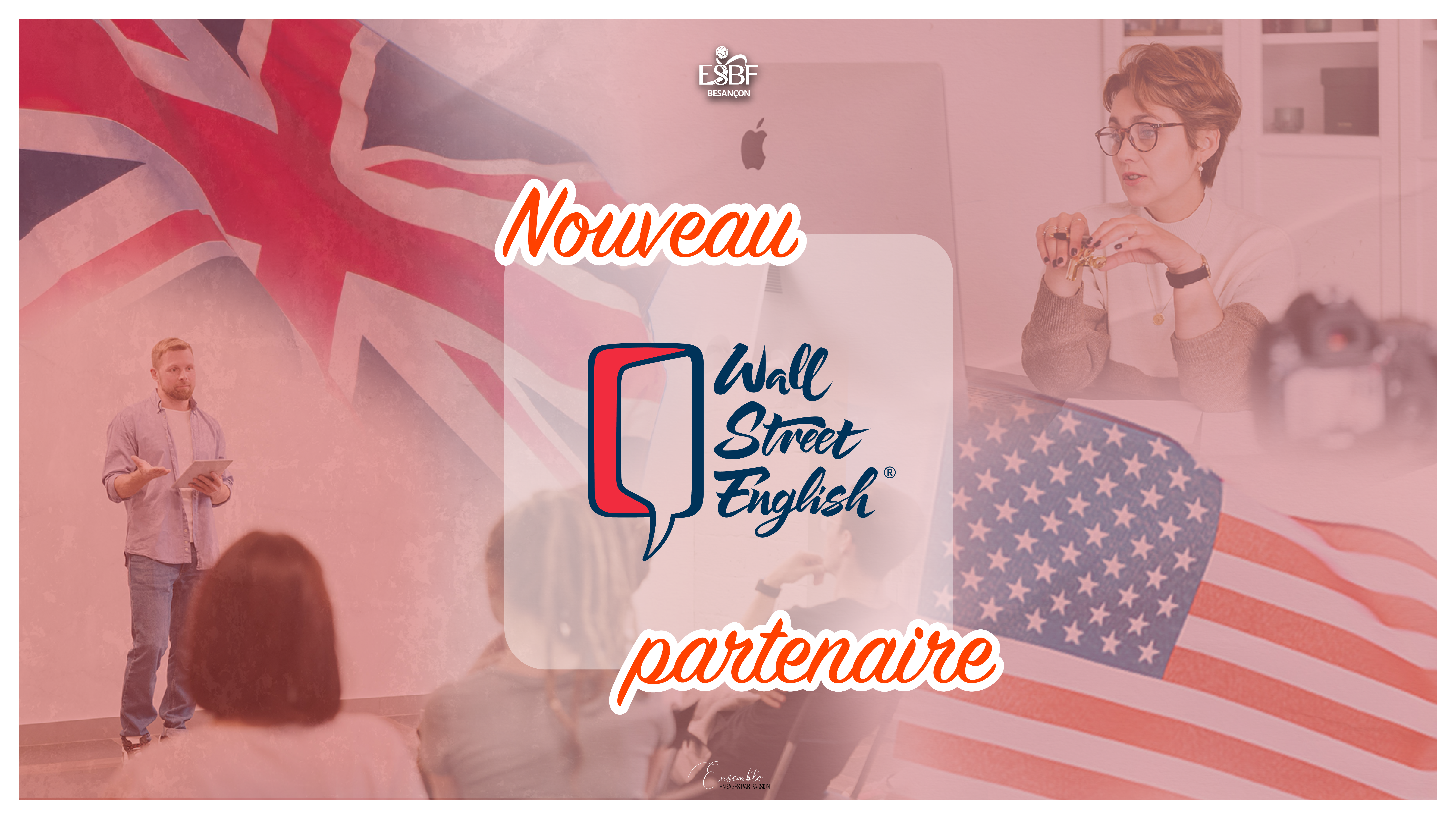 NOUVEAU PARTENAIRE : WALL STREET ENGLISH