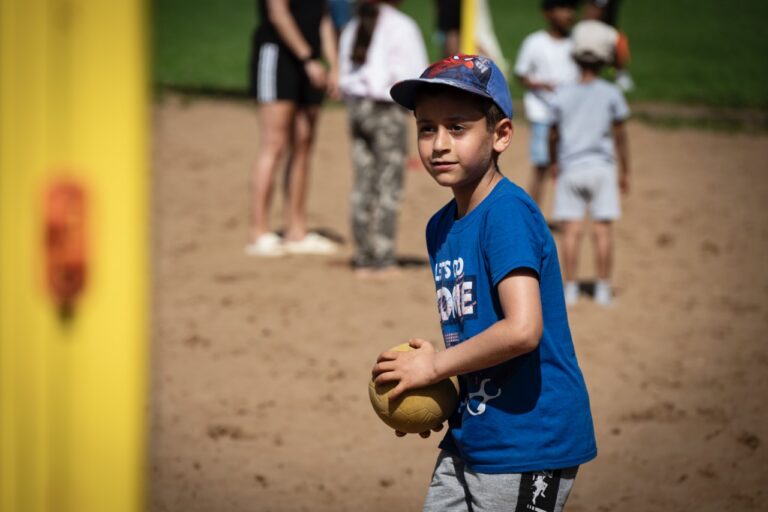 Initiation handball et beach handball avec l’asep et pari