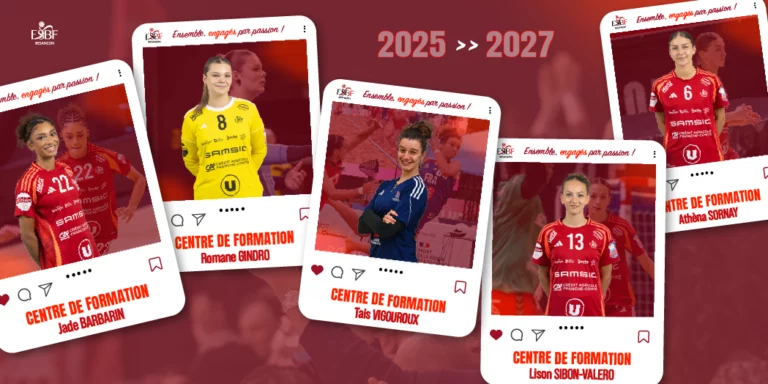 CINQ RECRUES POUR LE CENTRE DE FORMATION DE L’ESBF !